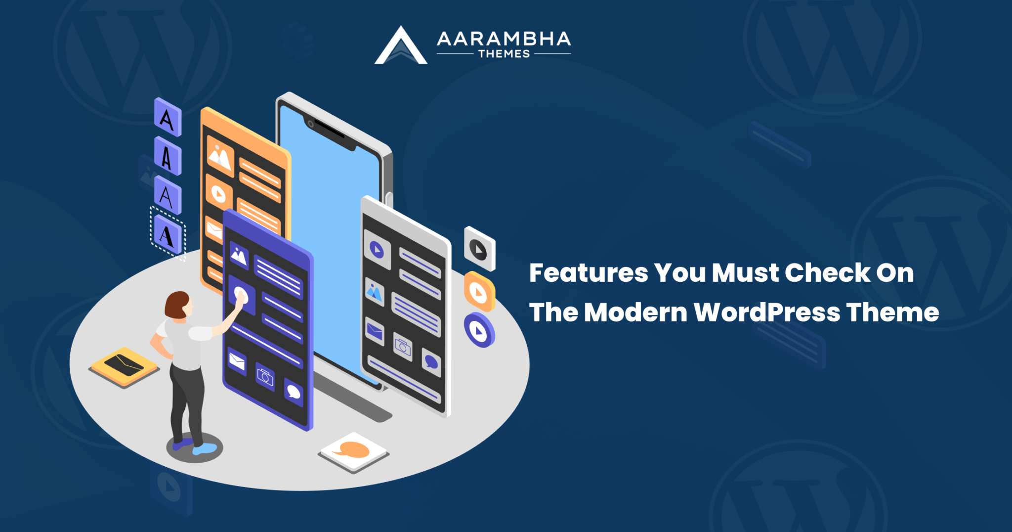 modern WordPress theme